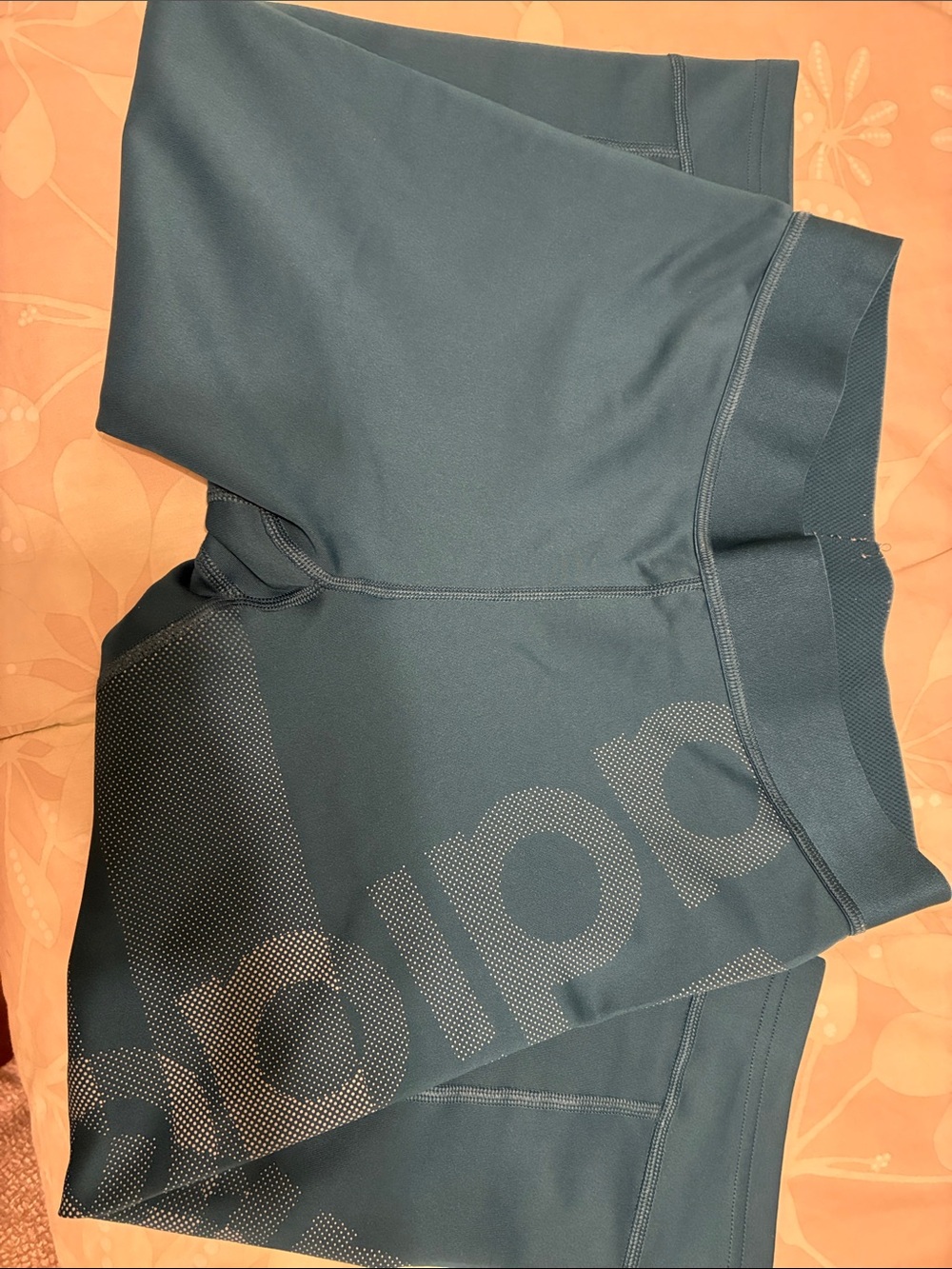 Adidas Teal Athletic Leggings